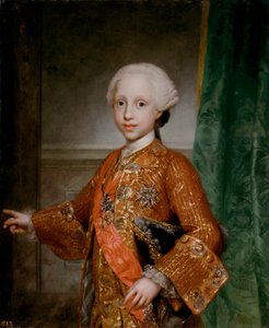 Espanja: Francisco Javier de Borbón y Sajonia, infante de España Infante Francisco Javier Espanjasta (1757-1771)